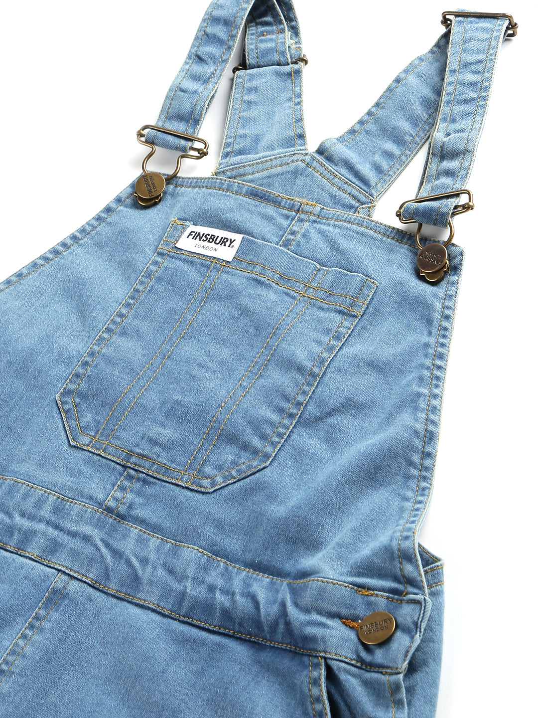 NaughtyDungaree® Women's Denim Dungaree Dress Essential