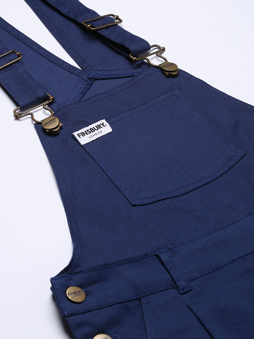 NaughtyDungaree® Blue Twill Womens Dungaree