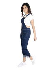 NaughtyDungaree® Womens Dungaree with All Over Buttons