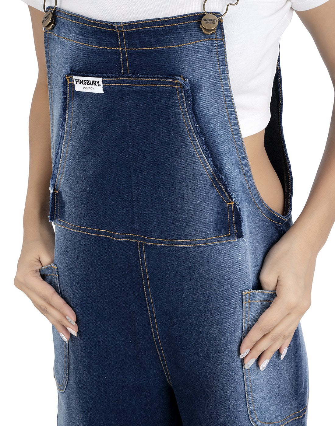 NaughtyDungaree® Loose Fitting Quarter Length Dungaree