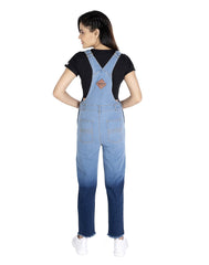 NaughtyDungaree® Ombre Wash Womens Denim Dungaree