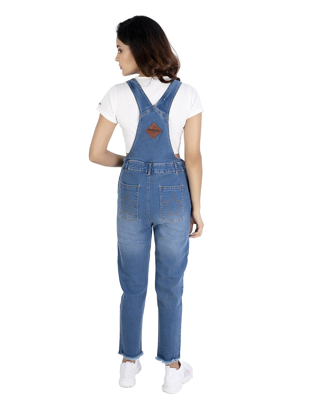 NaughtyDungaree® Stone Wash Women Denim Dungaree